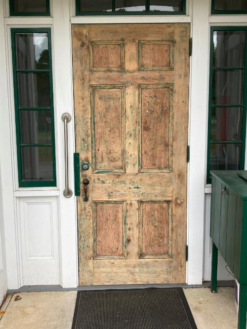 Mark Barry Painting Gill Library Before