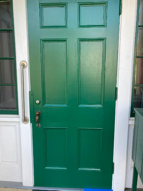 Mark Barry Painting Gill Library After